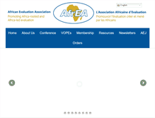 Tablet Screenshot of afrea.org